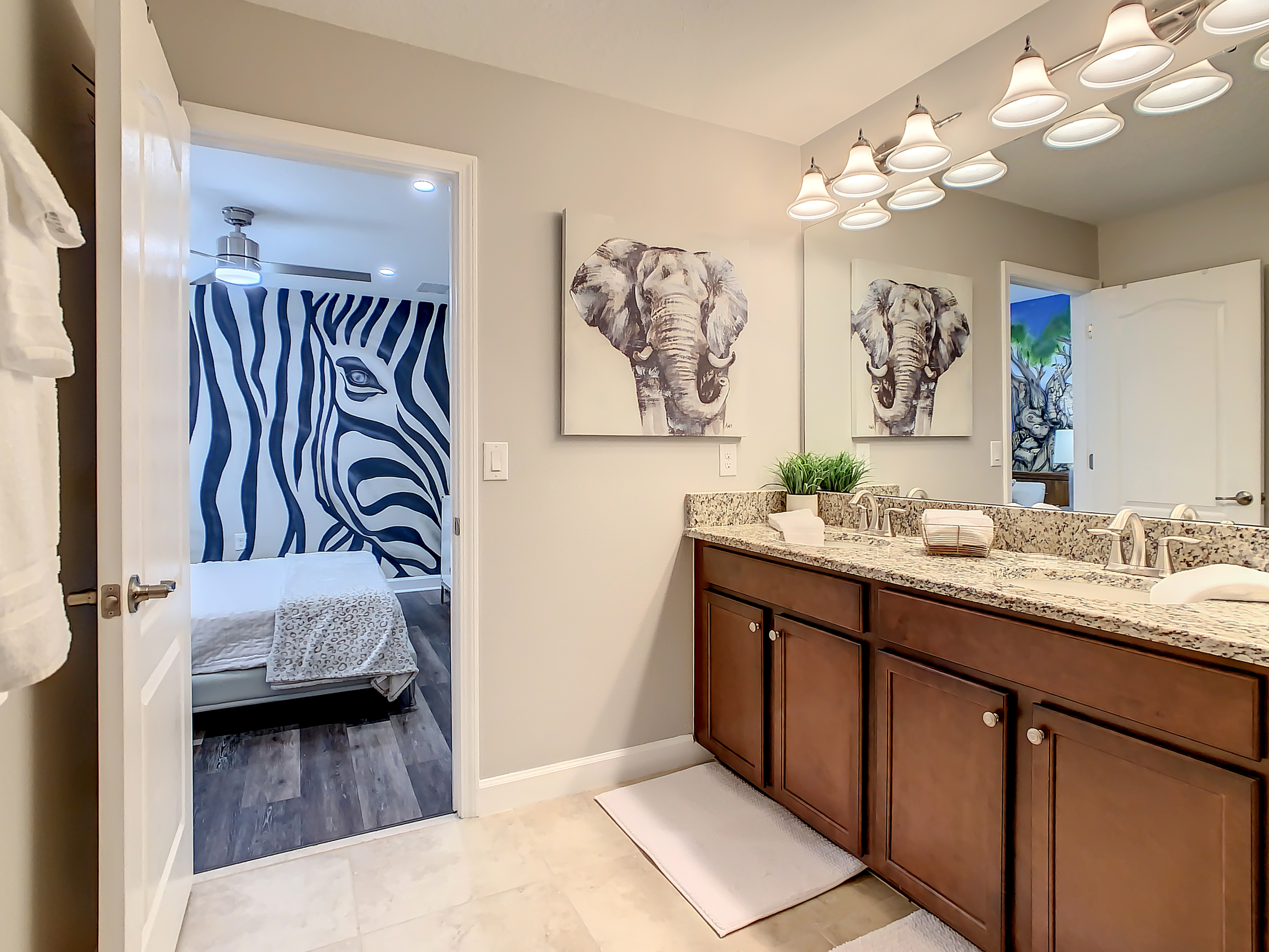 Bathroom Between Bedrooms 3 & 8
