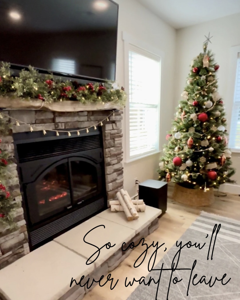 We deck the halls mid November!
