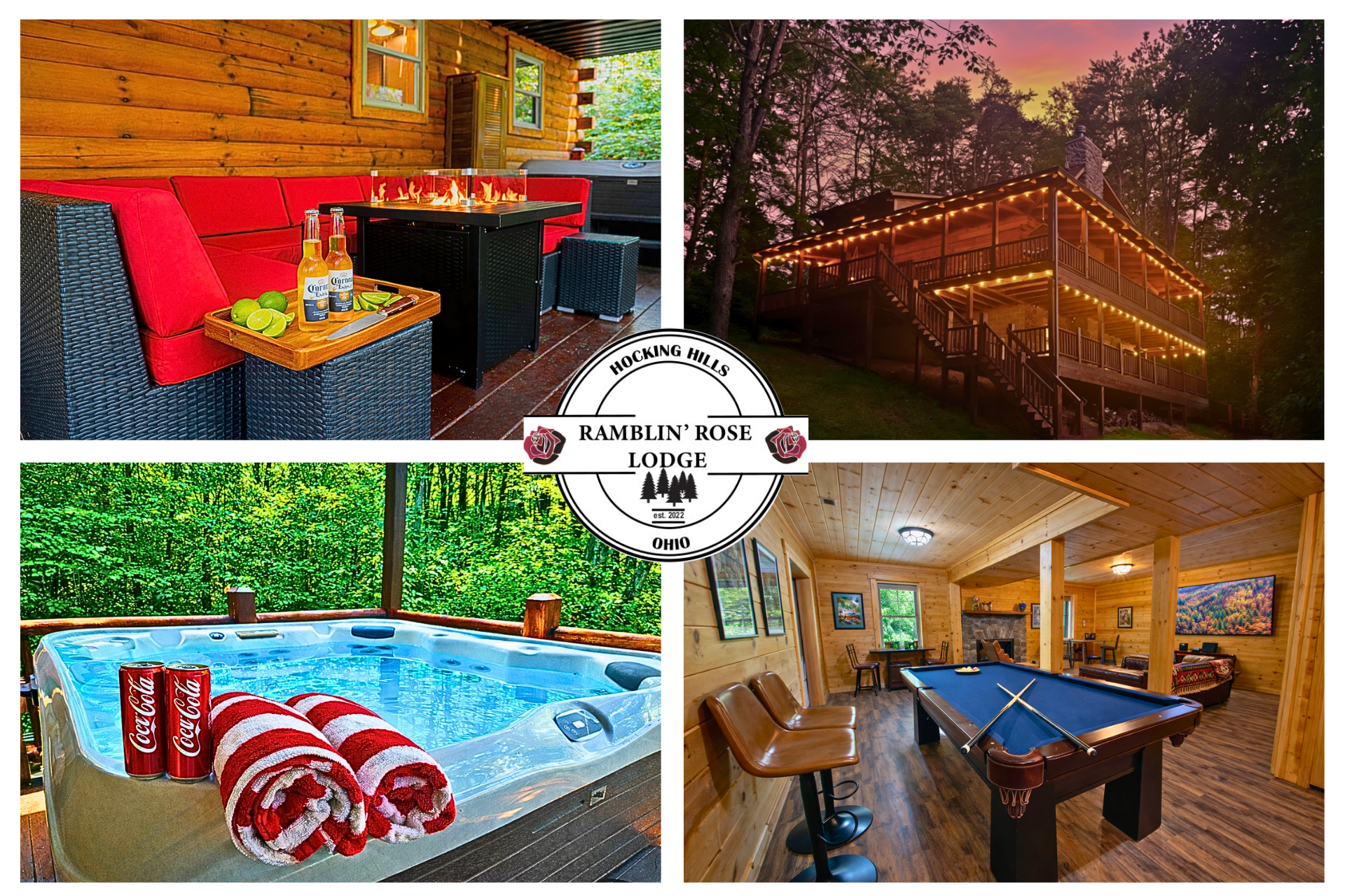 Ramblin Rose Lodge — Logan, Ohio — vacation rental