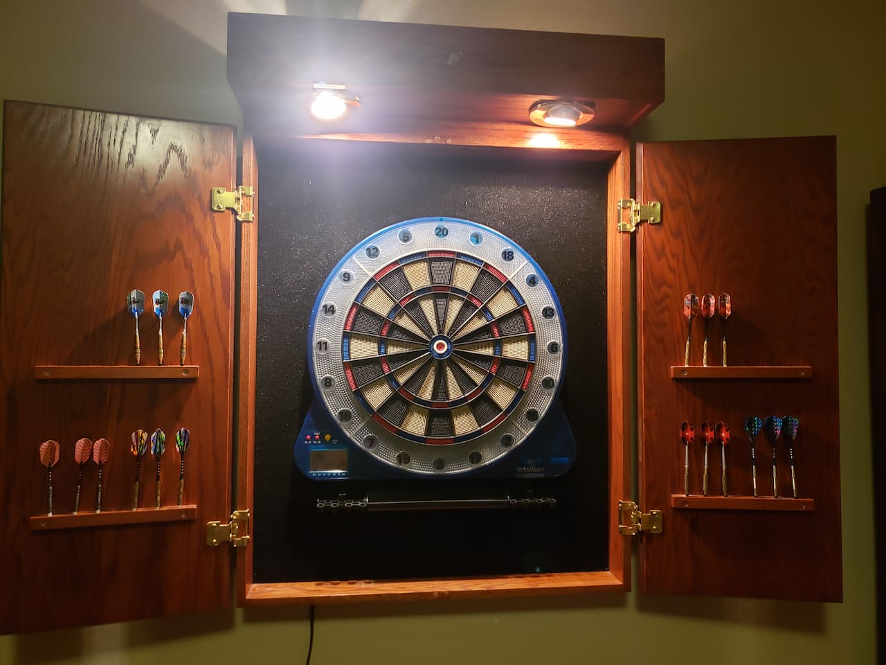 Dartboard for the indoor sports enthusiast!