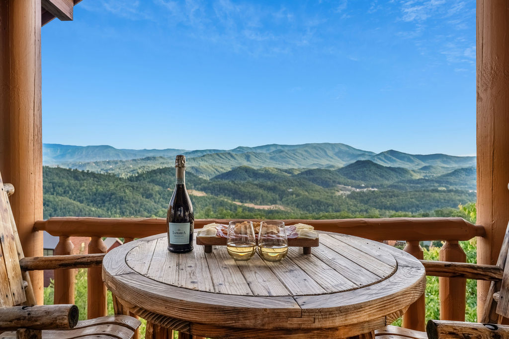 Unwind with your favorite vintage and a view that never gets old.