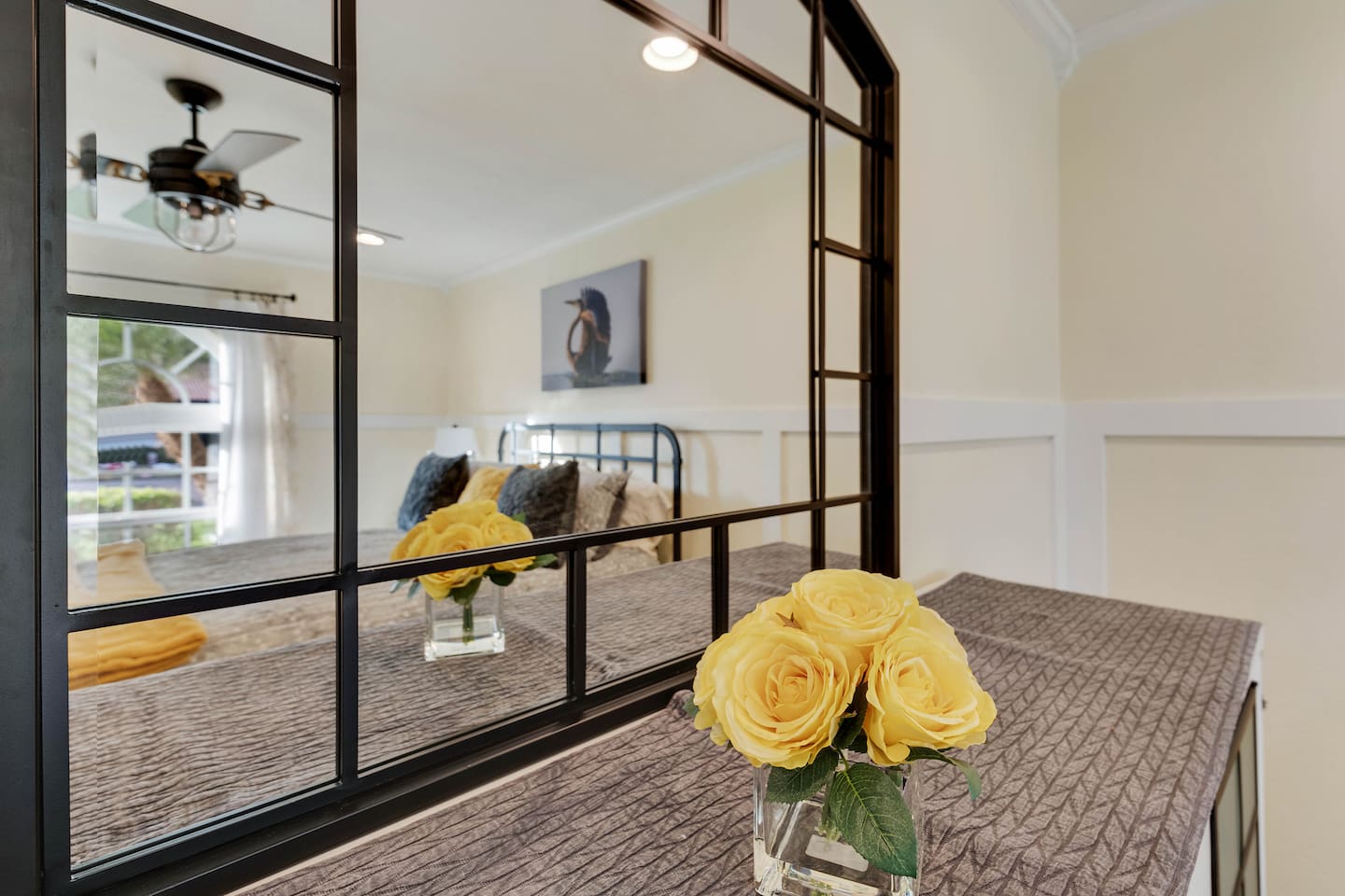 Bright and cheerful rooms