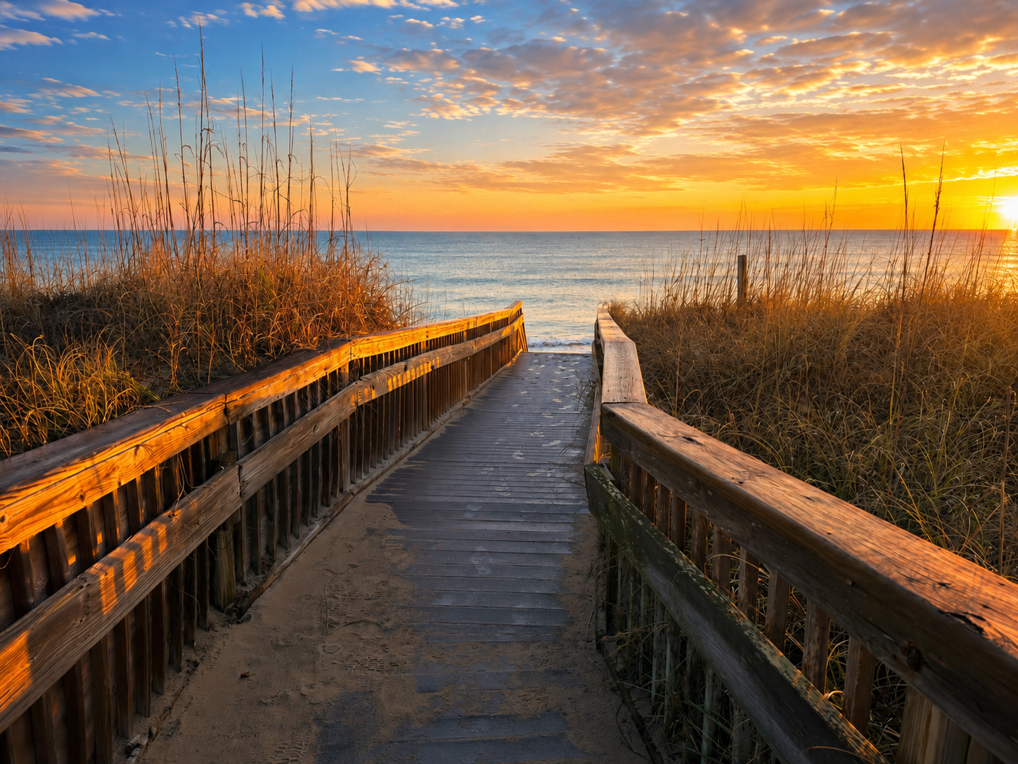 Admiral's Watch OBX — beach boardwalk
