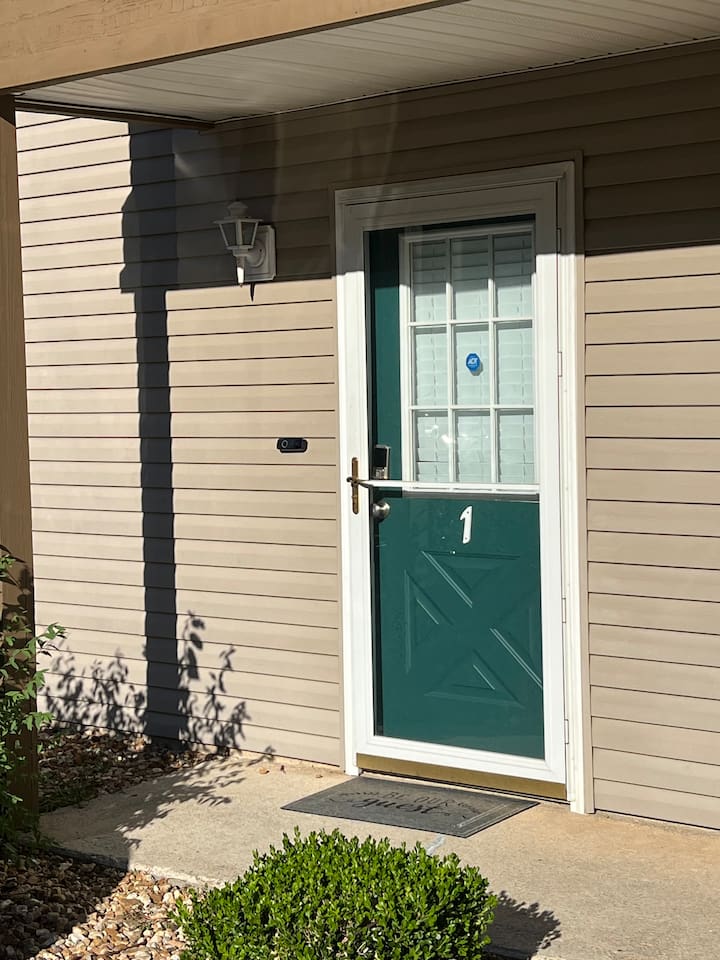 Step free access - storm door removed