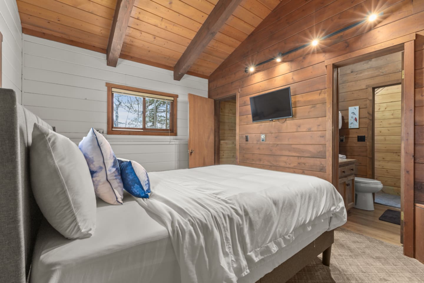 Lower Level Queen Bedroom 3 with Ensuite Bathroom 3