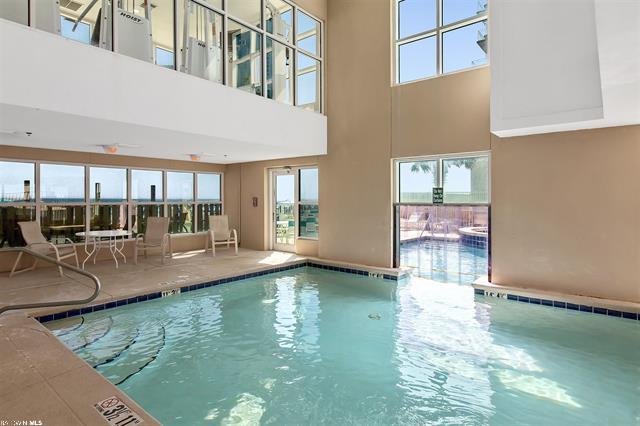 Here's our indoor pool!
