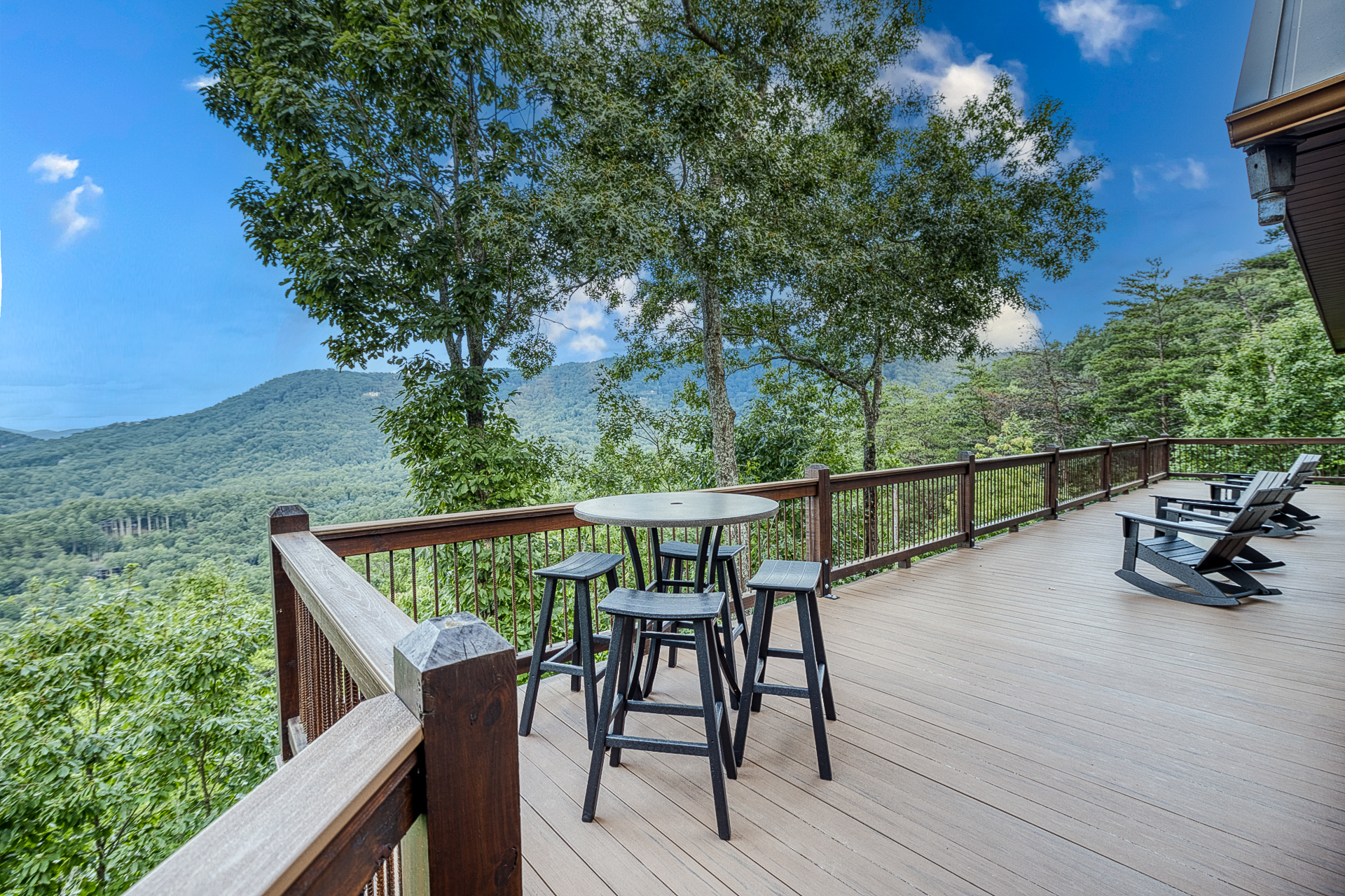 Outdoor seating area