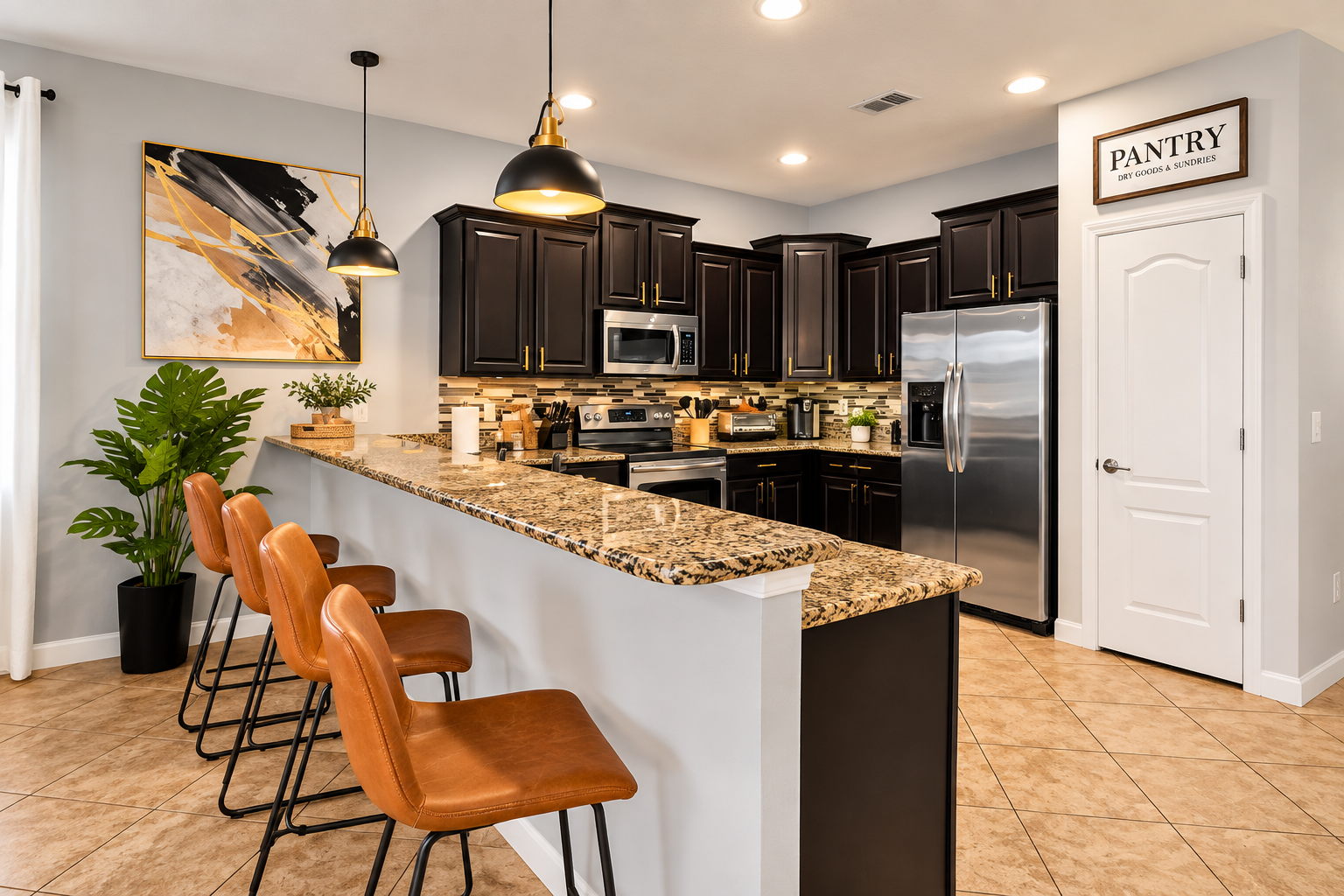 You can save a ton of money by cooking in our fully stocked kitchen. You can even take food to the parks!