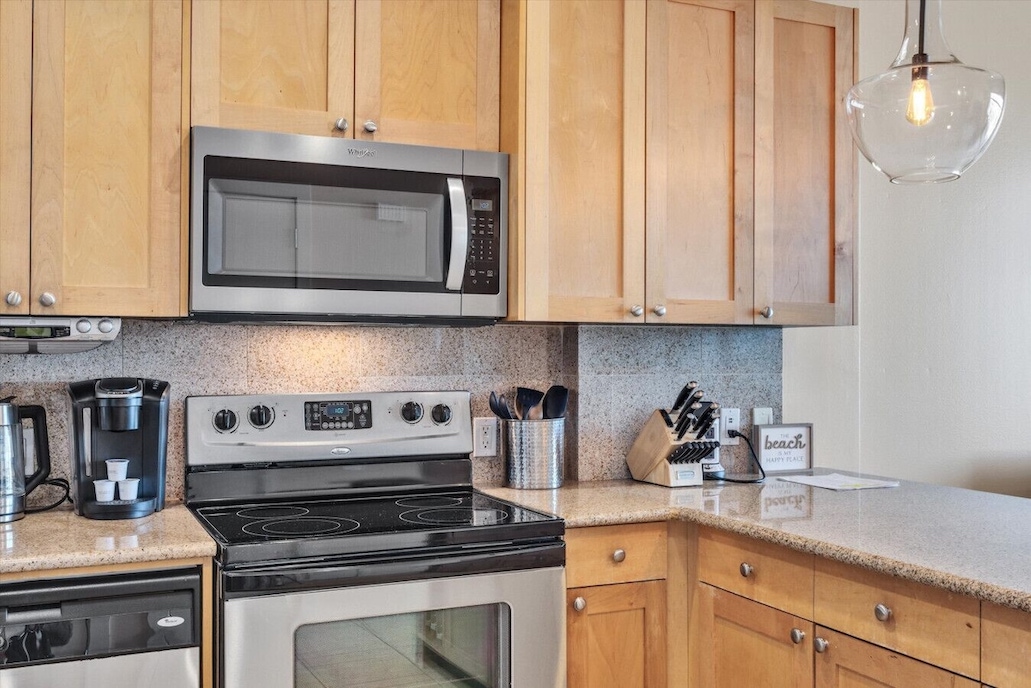 Updated kitchen appliances
