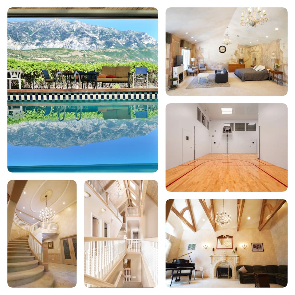 Luxury Escape With Huge Pool And Spa Amenities - Stunning Mountain Haven - Provo, UT