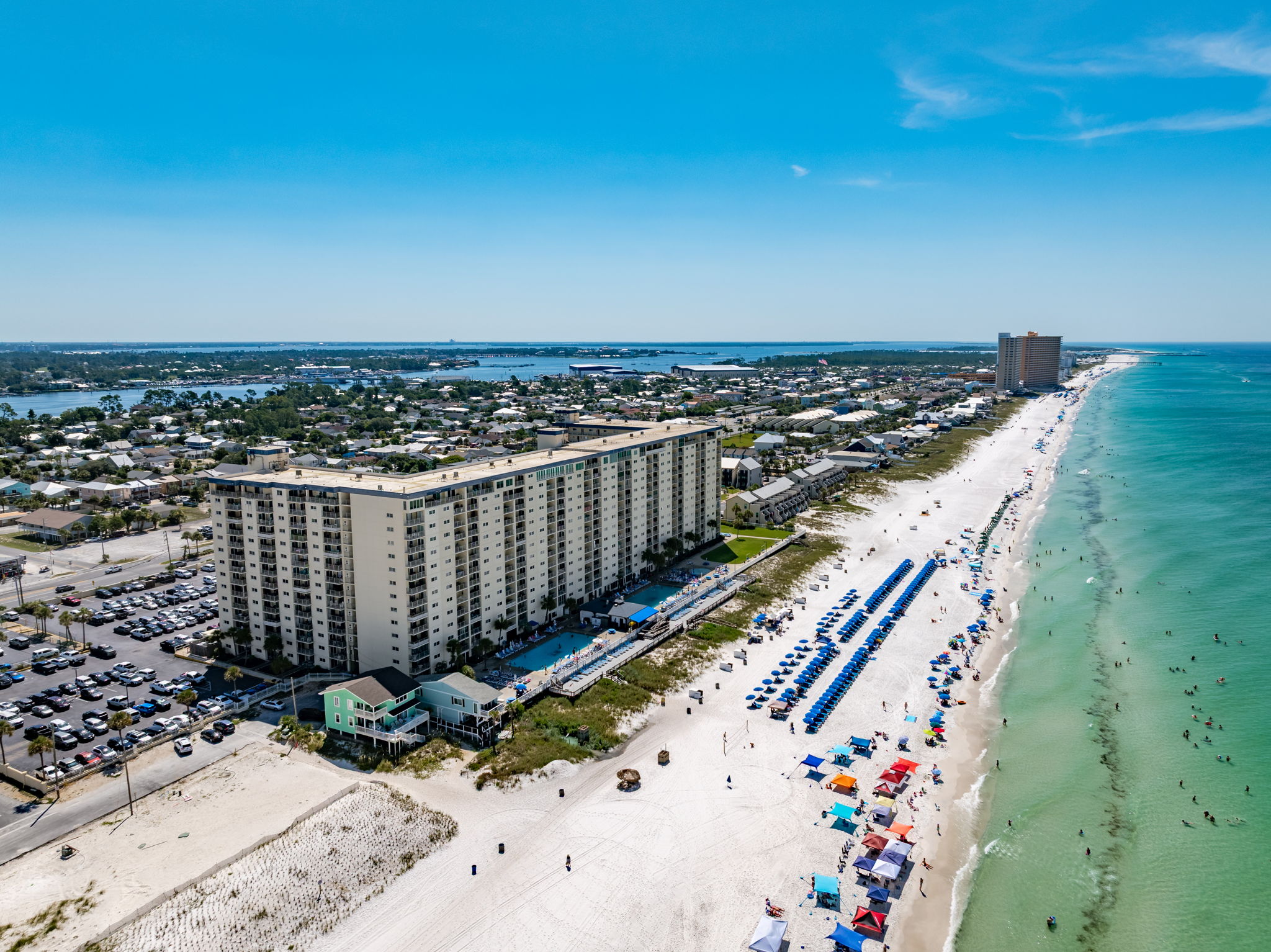 Sugar white sands line the stretch of Emerald Coast where you'll "Emerald & Sea" why you'll never want to leave!!