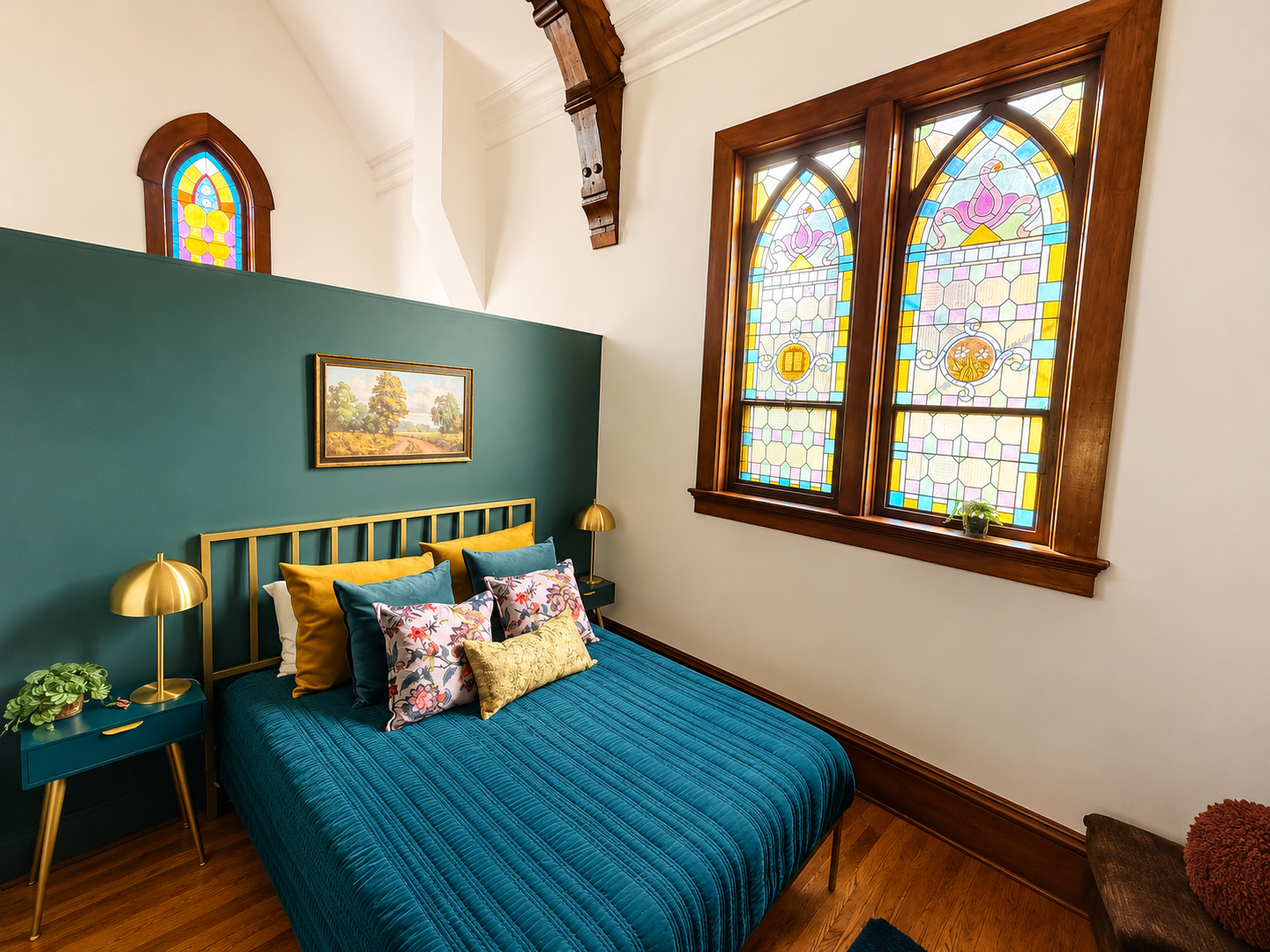 A stylish and serene queen third bedroom designed for restful nights.