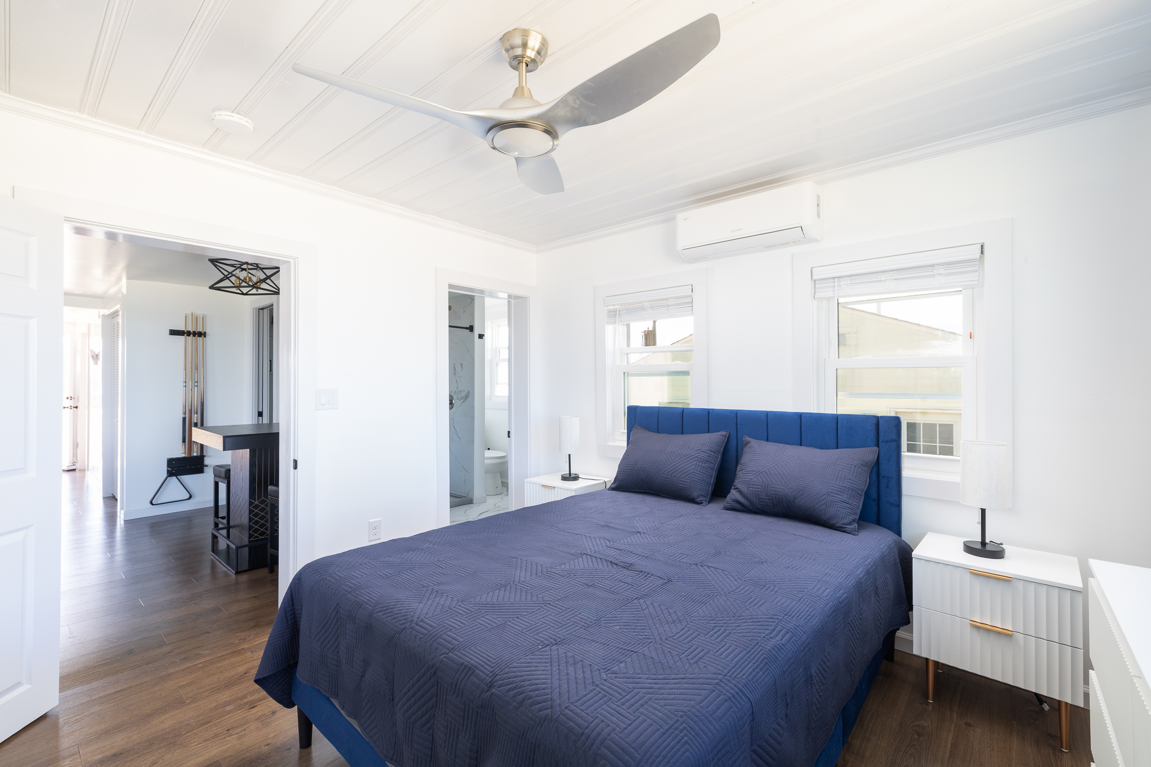 Ocean Side Master Bedroom - View from Deck Door