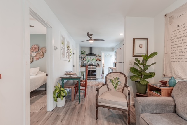 bright and cheerful space