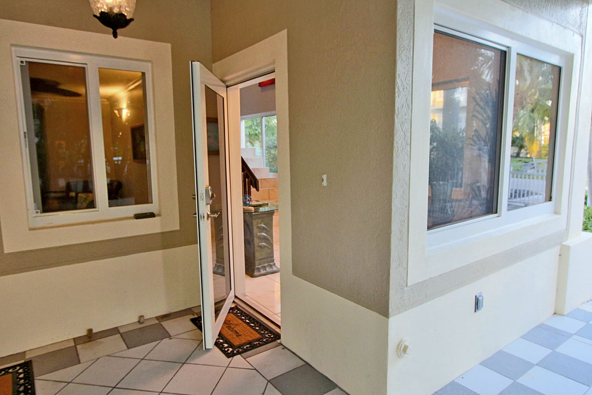 Entrance to upstairs