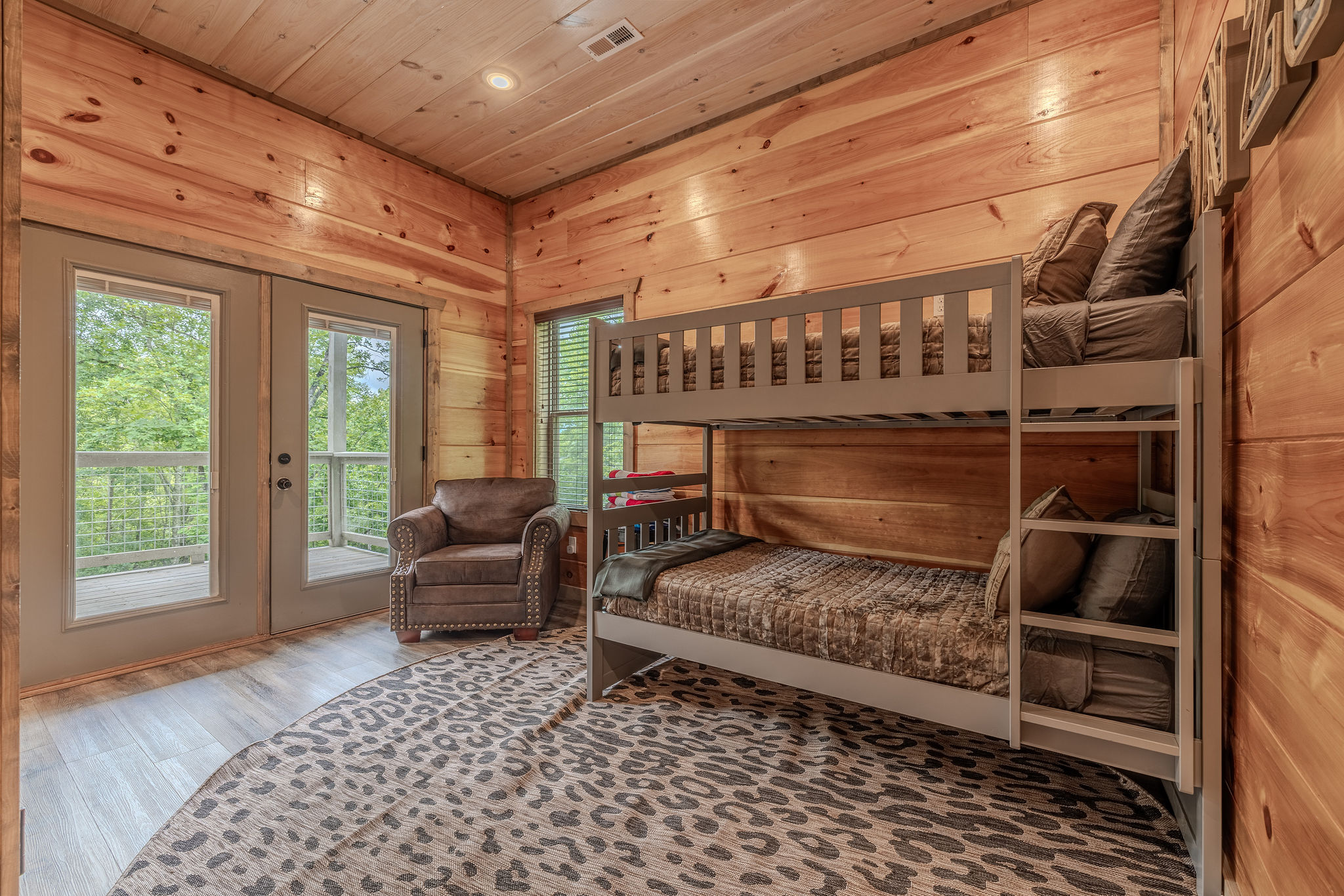 Junior Explorers’ Quarters is a dedicated bunk room designed for kids, teens, and adults.