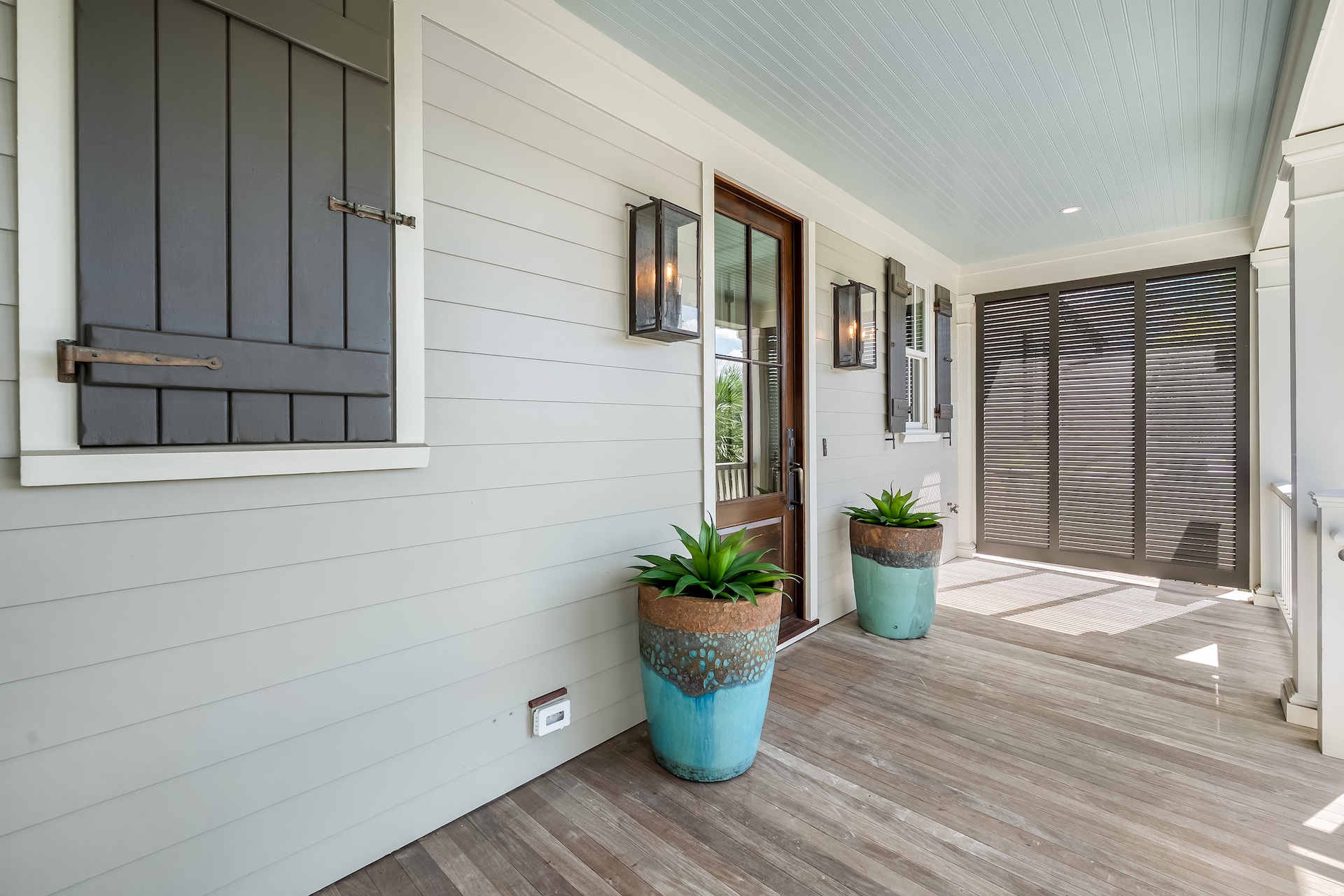 Front Porch | Beach Shelter | 3708 Palm Blvd | Isle of Palms, SC | IOP Escapes