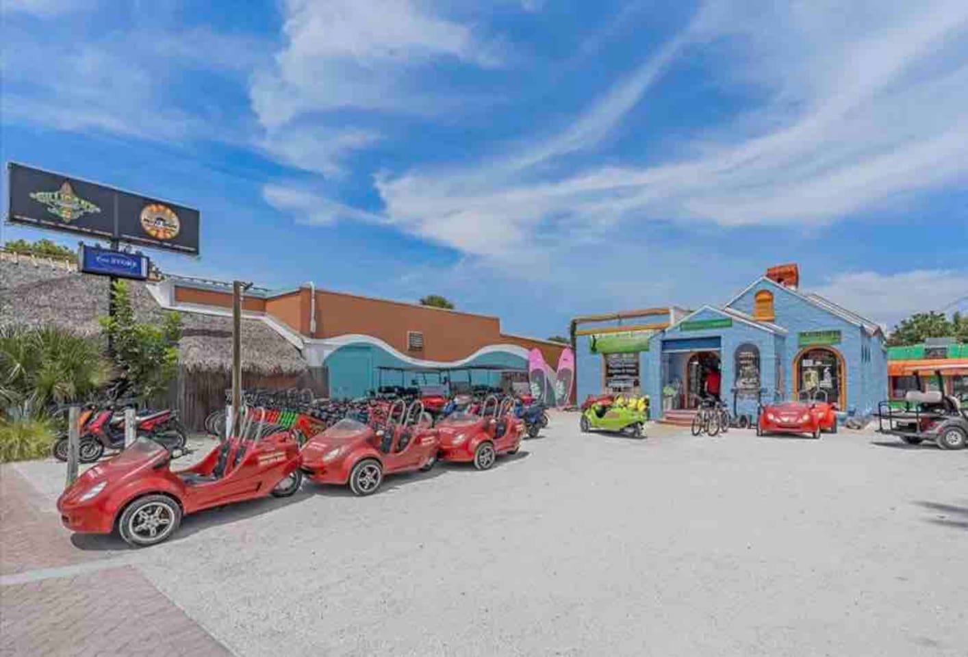 Robin Hood Rentals golf carts bikes etc