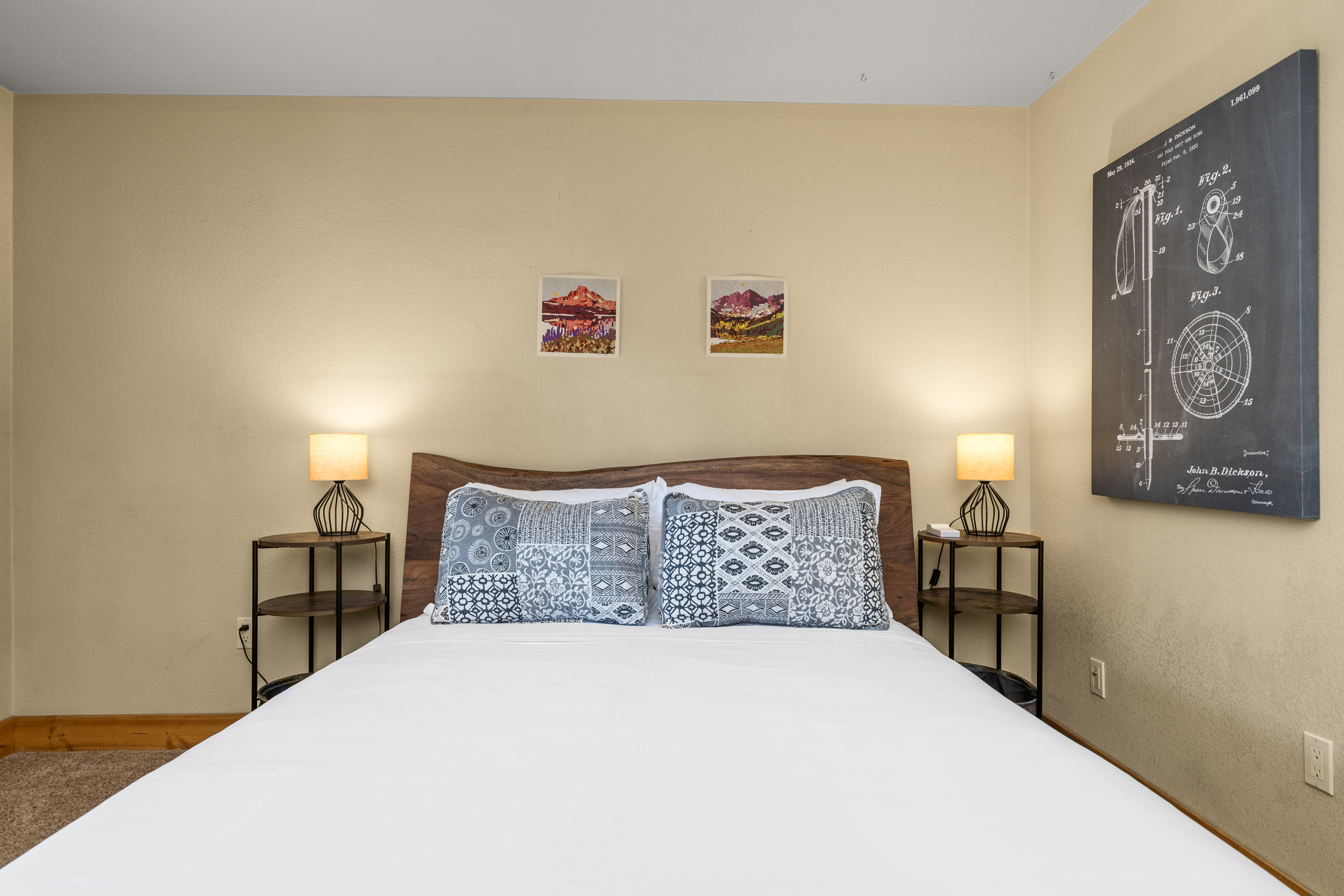 Ensuite Bedroom #1 | Queen Size Bed