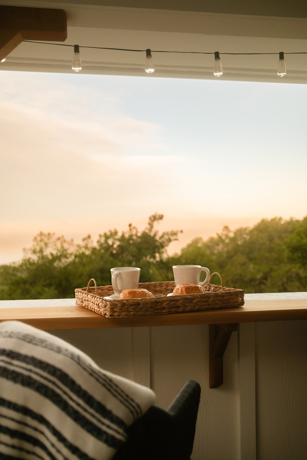 Morning Coffee on the Deck off the Primary Suite