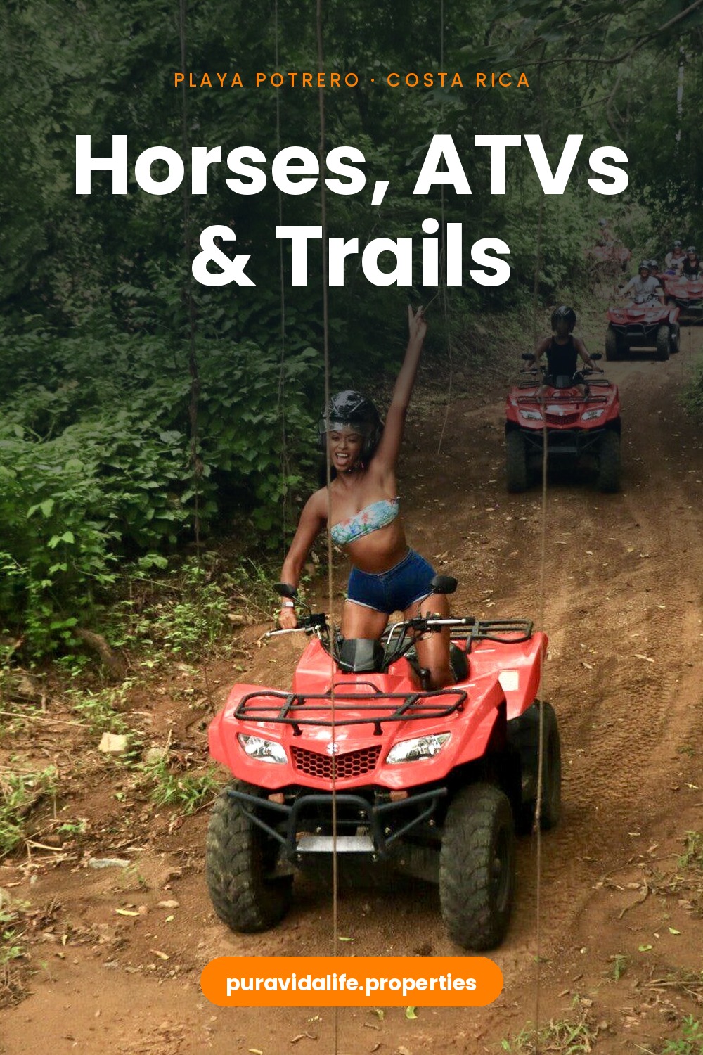 Things to Do on Land Near Playa Potrero: Horses, Trails & Wildlife