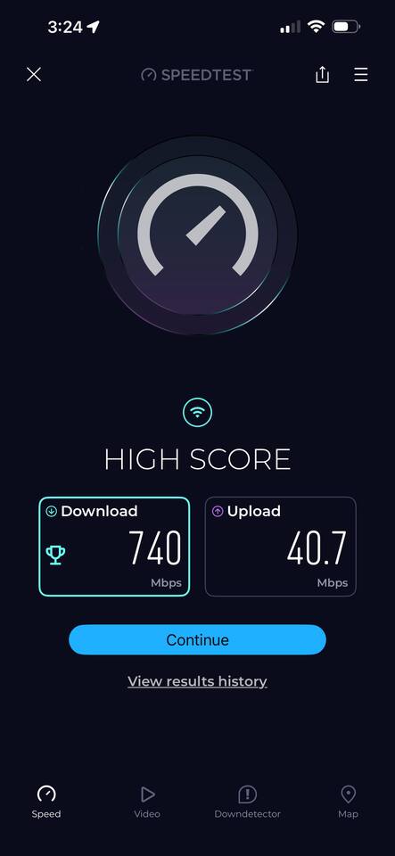 High-Speed Internet: Stream and work seamlessly with lightning-fast Wi-Fi at 740 Mbps!