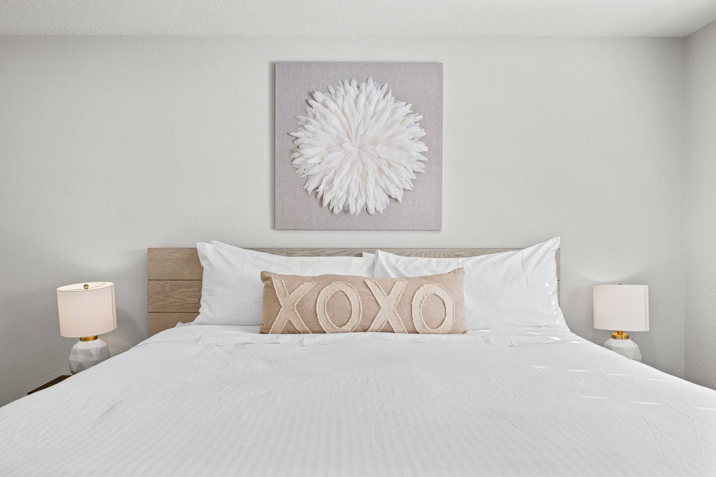 Primary Bedroom features King Bed and fill sized dresser