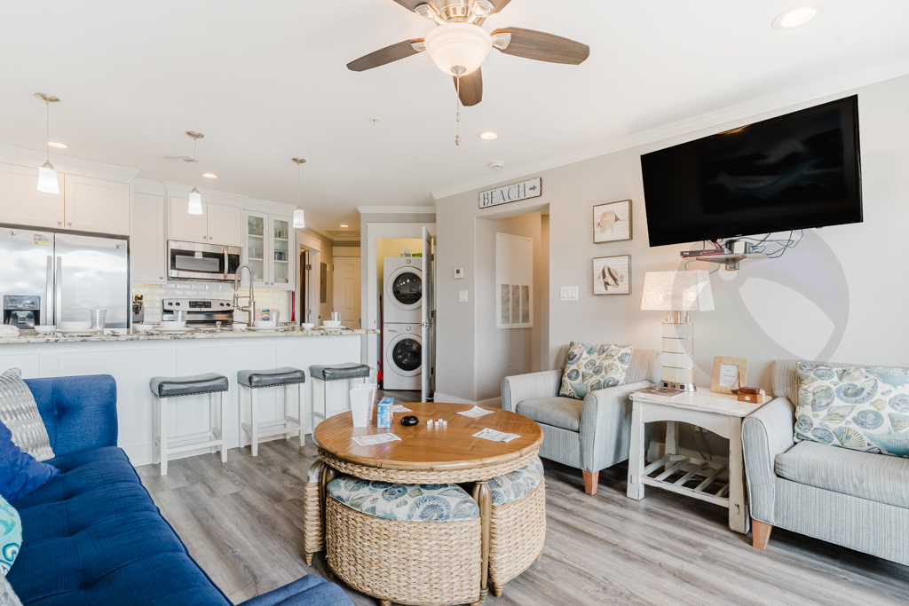 Next we spacious open concept living/dining/kitchen areas