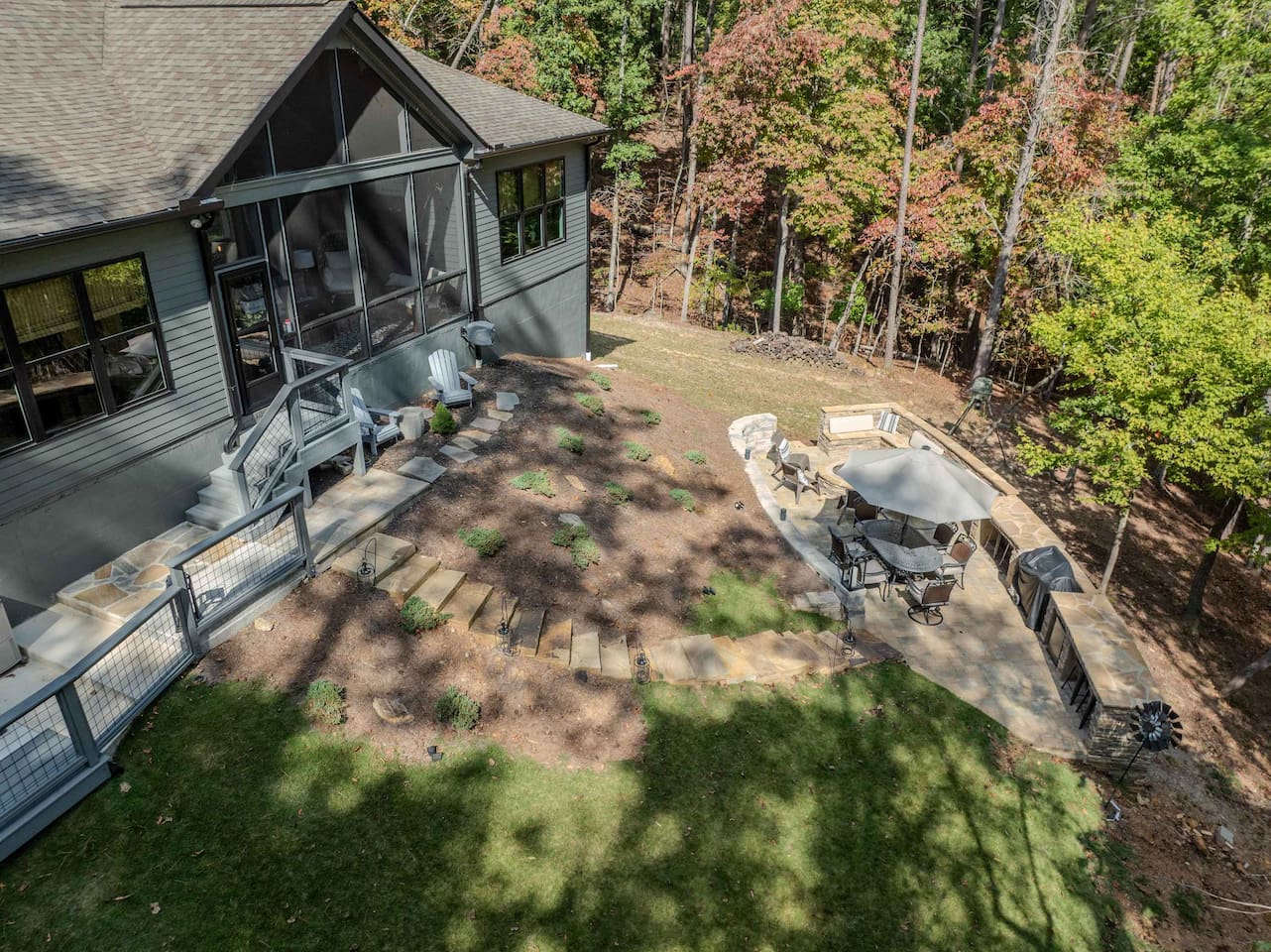 Beautiful Backyard for a picnic