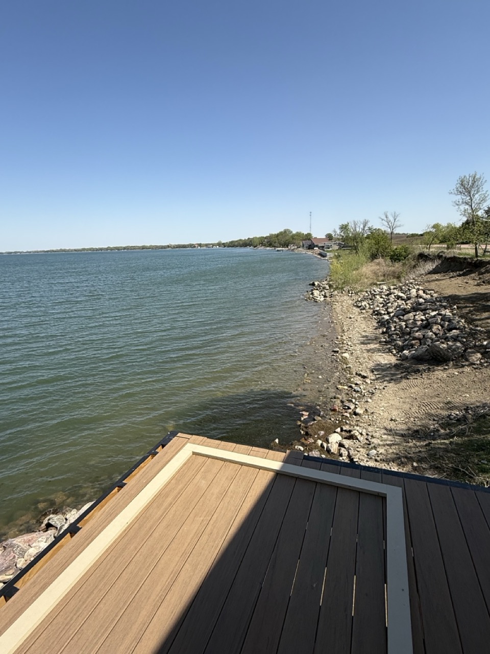 Location of where Dock Will be