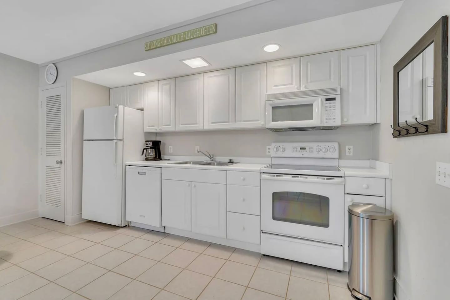 Fully equipped kitchen