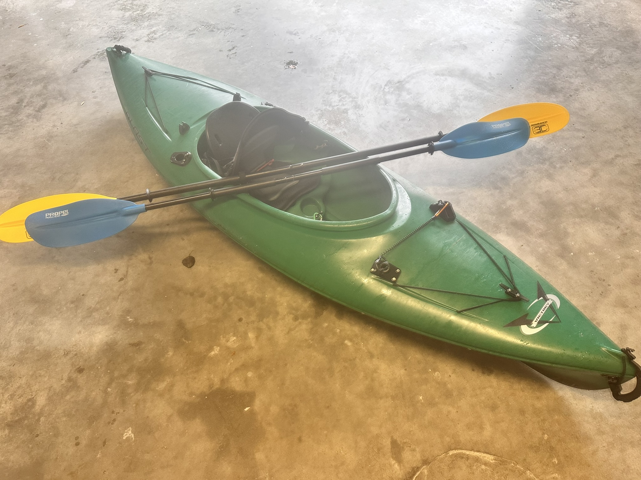 Kayaks, Paddles, PFDs