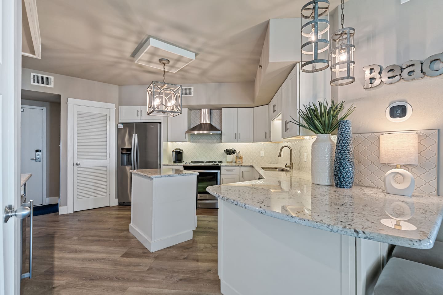 Kitchen with Bar for additional seating