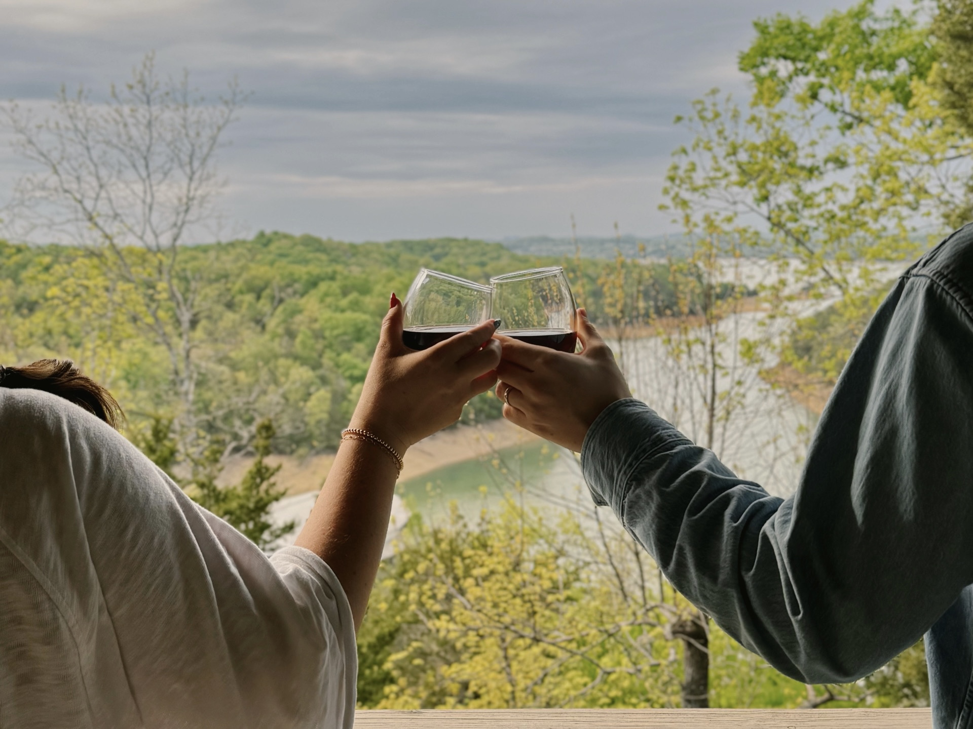 Unwinding with a lake view at Douglas Lake in Sevierville, TN, perfect for a romantic Smoky Mountain cabin escape