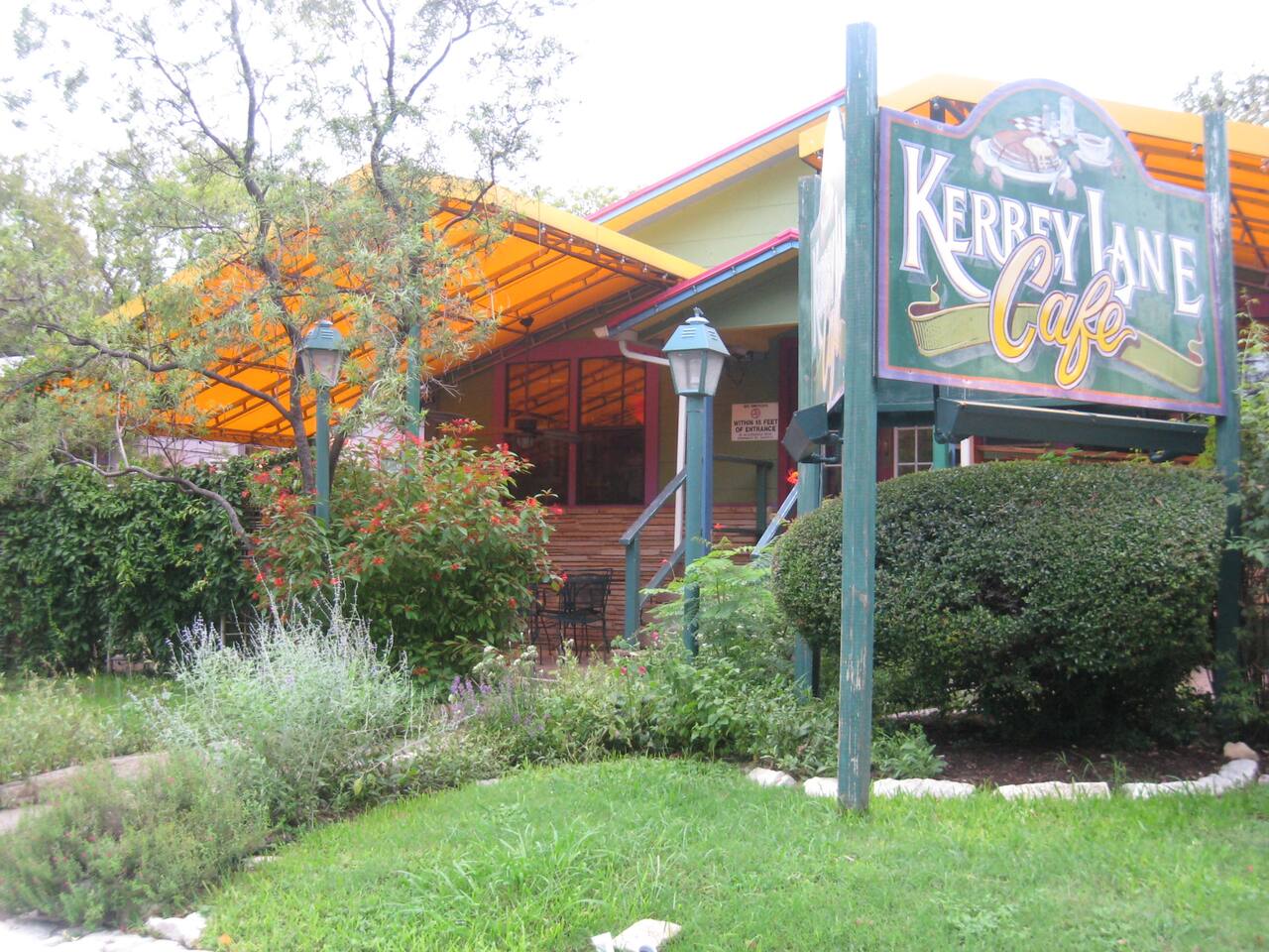 It's A Fun and Short Walk Through the Neighborhood to the Original Kerbey Lane Cafe Plus Other Restaurants and Shops