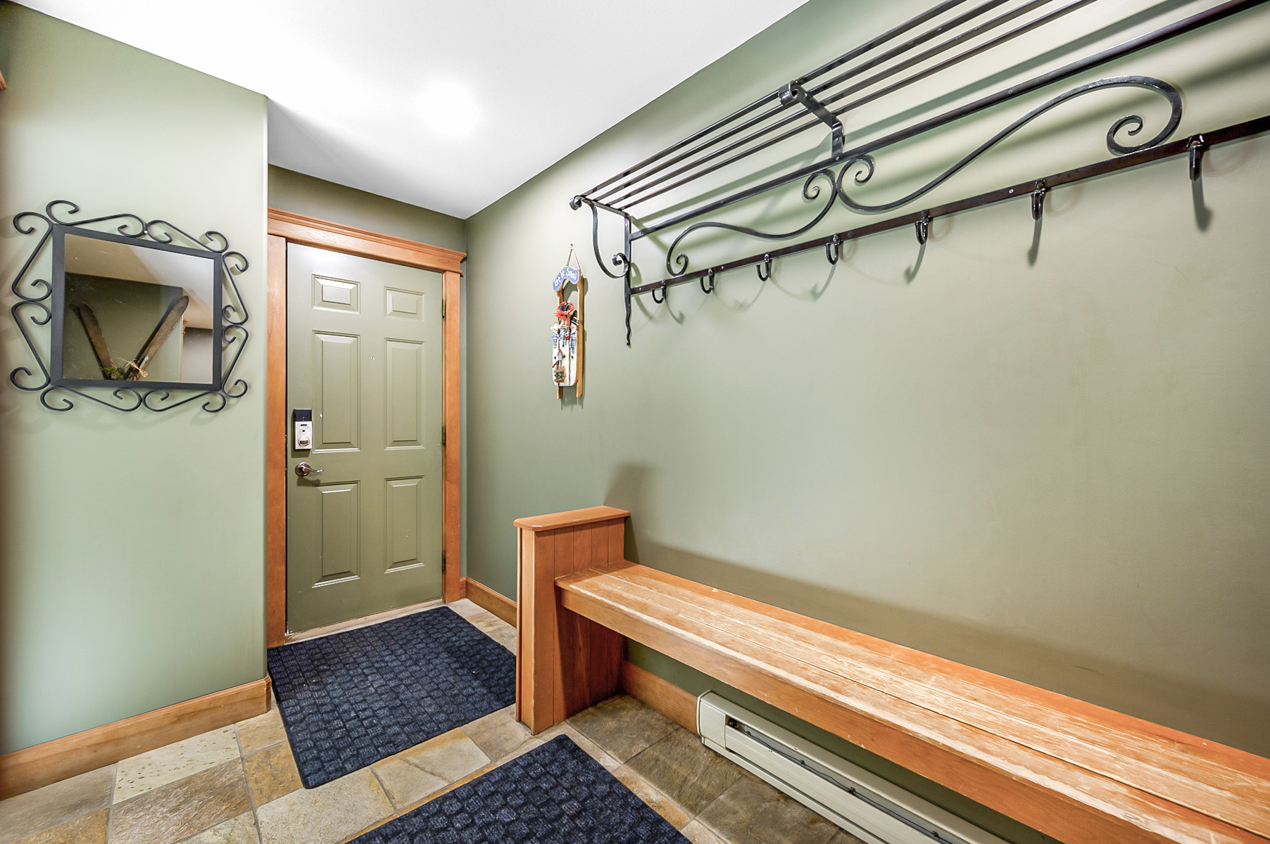 Entrance and Hallway, lots of room for boots and coats
