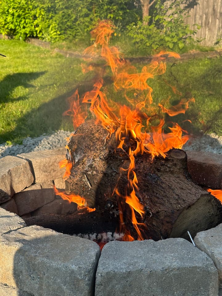 Free firewood is available under the deck.  It’s the perfect place for s’mores!