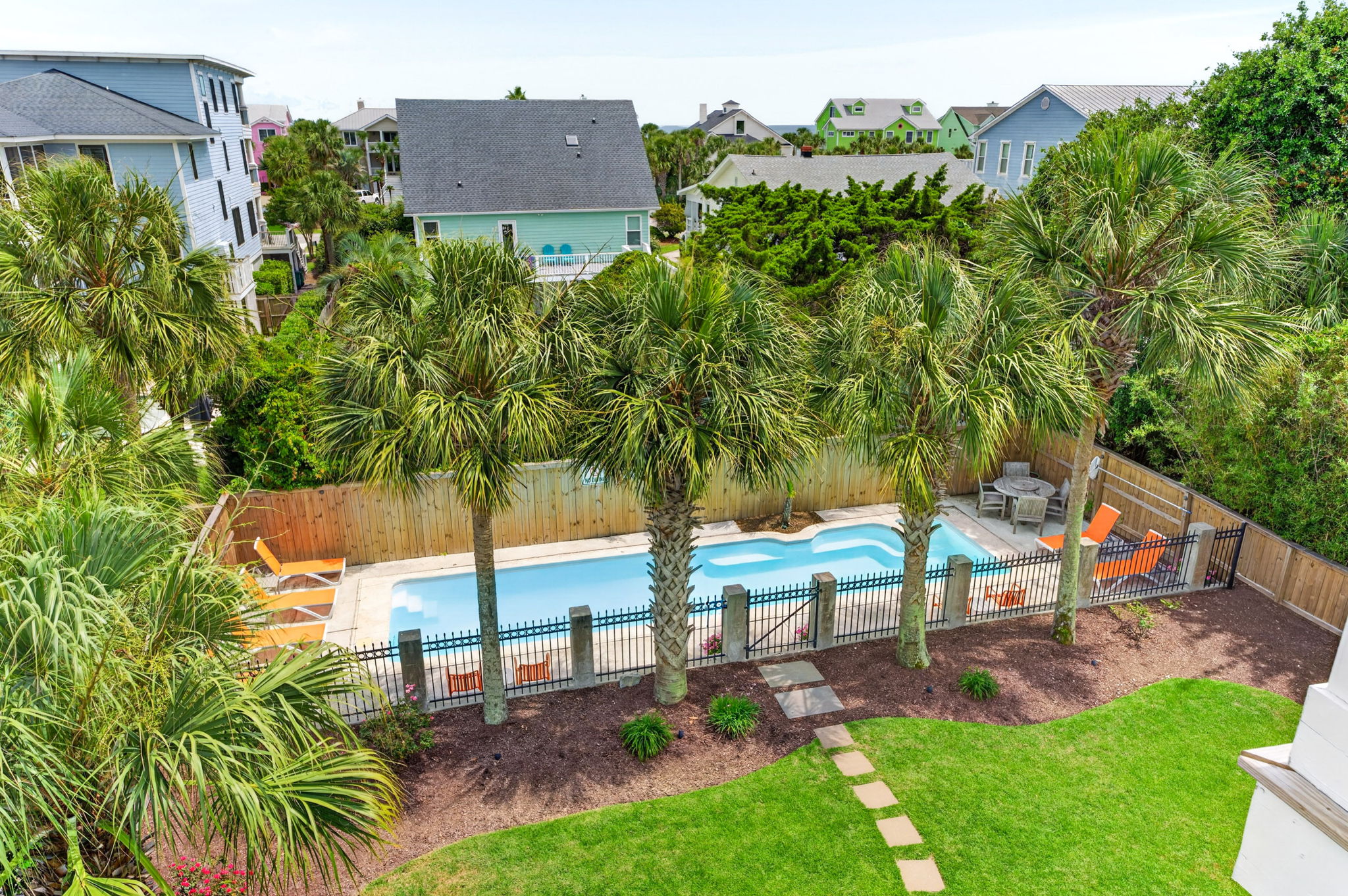 Pool | Twin Palms | 914 Carolina Blvd | Isle of Palms, SC | IOP Escapes