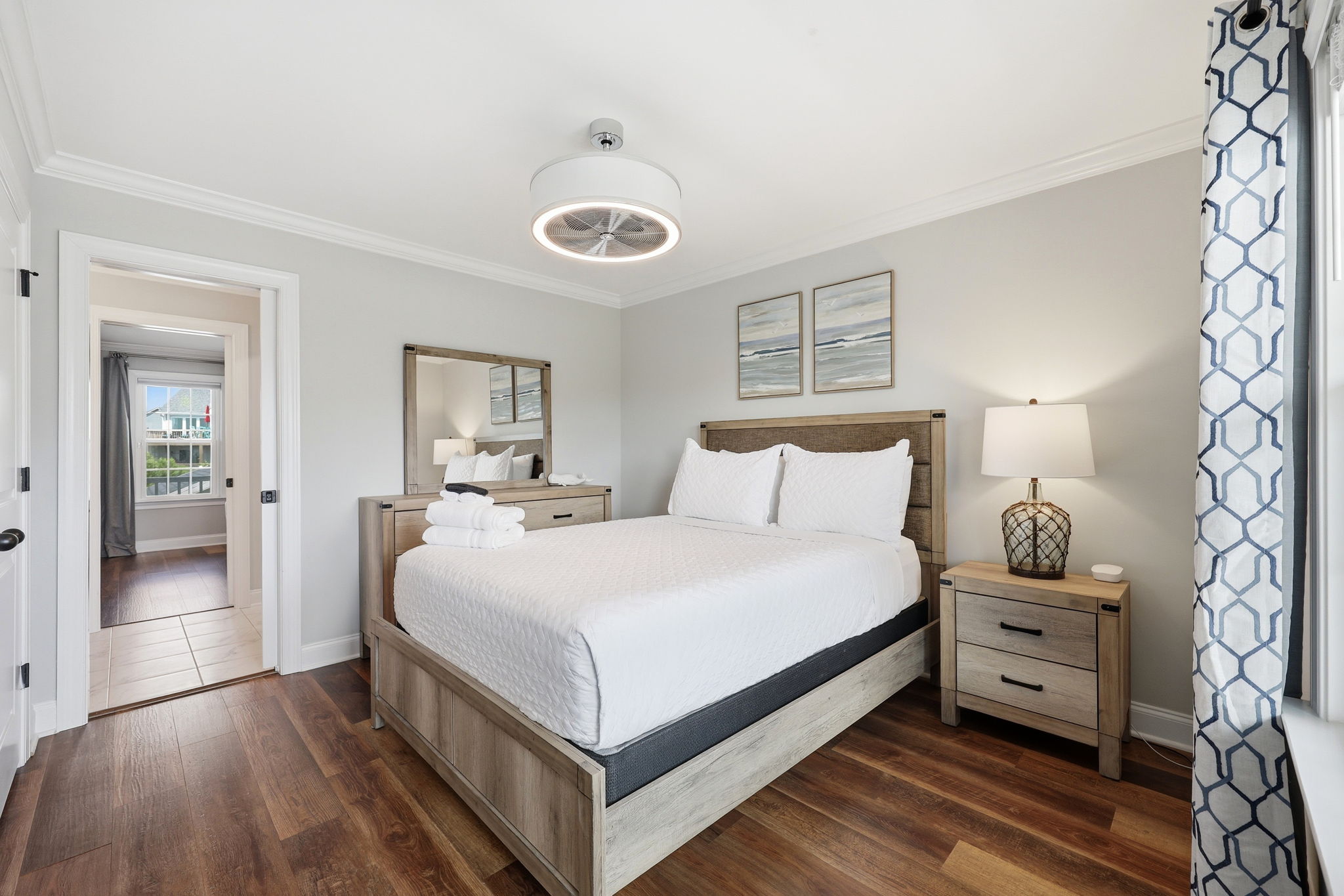 Bed linens provided