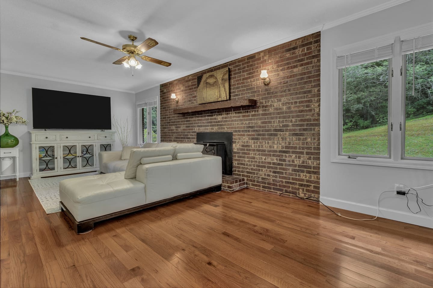 Family Room with Smart TV