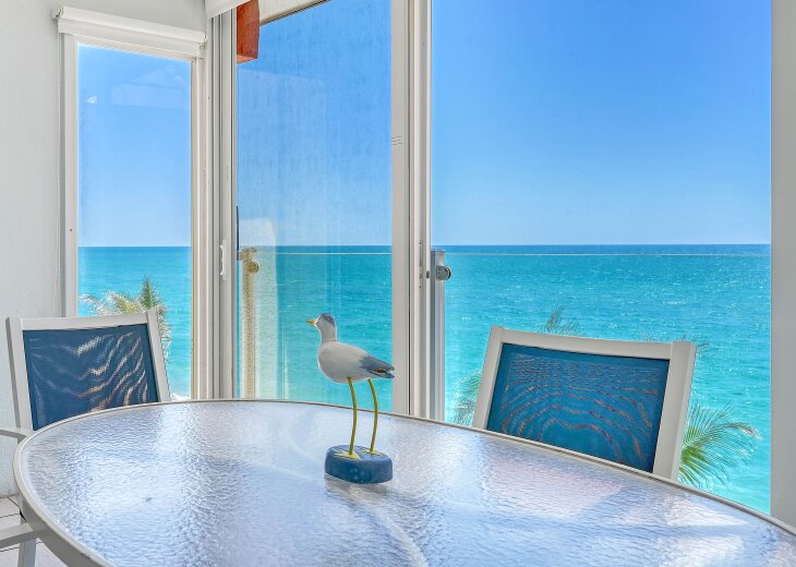 You can't get any closer to the Gulf! 