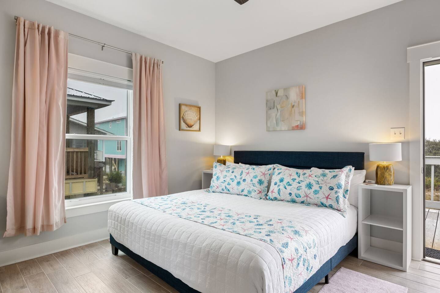 Left Master Suite with King Bed and Private Bathroom