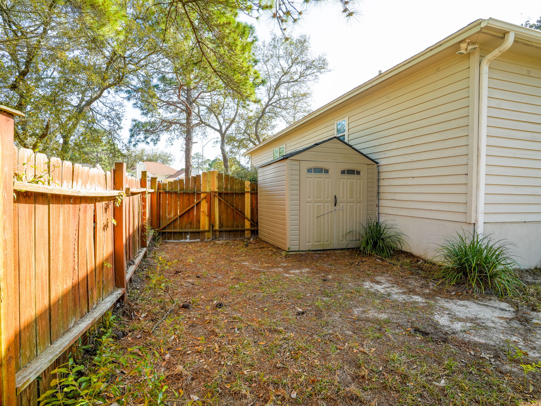 Fenced Yard