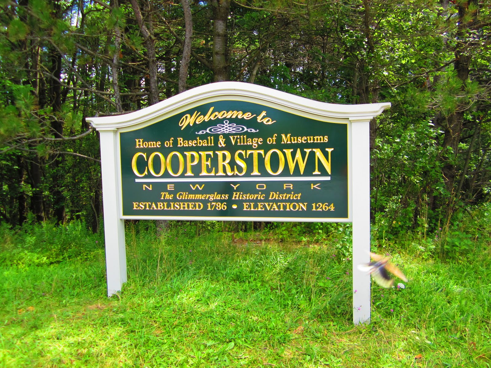 Just a short drive to Cooperstown NY