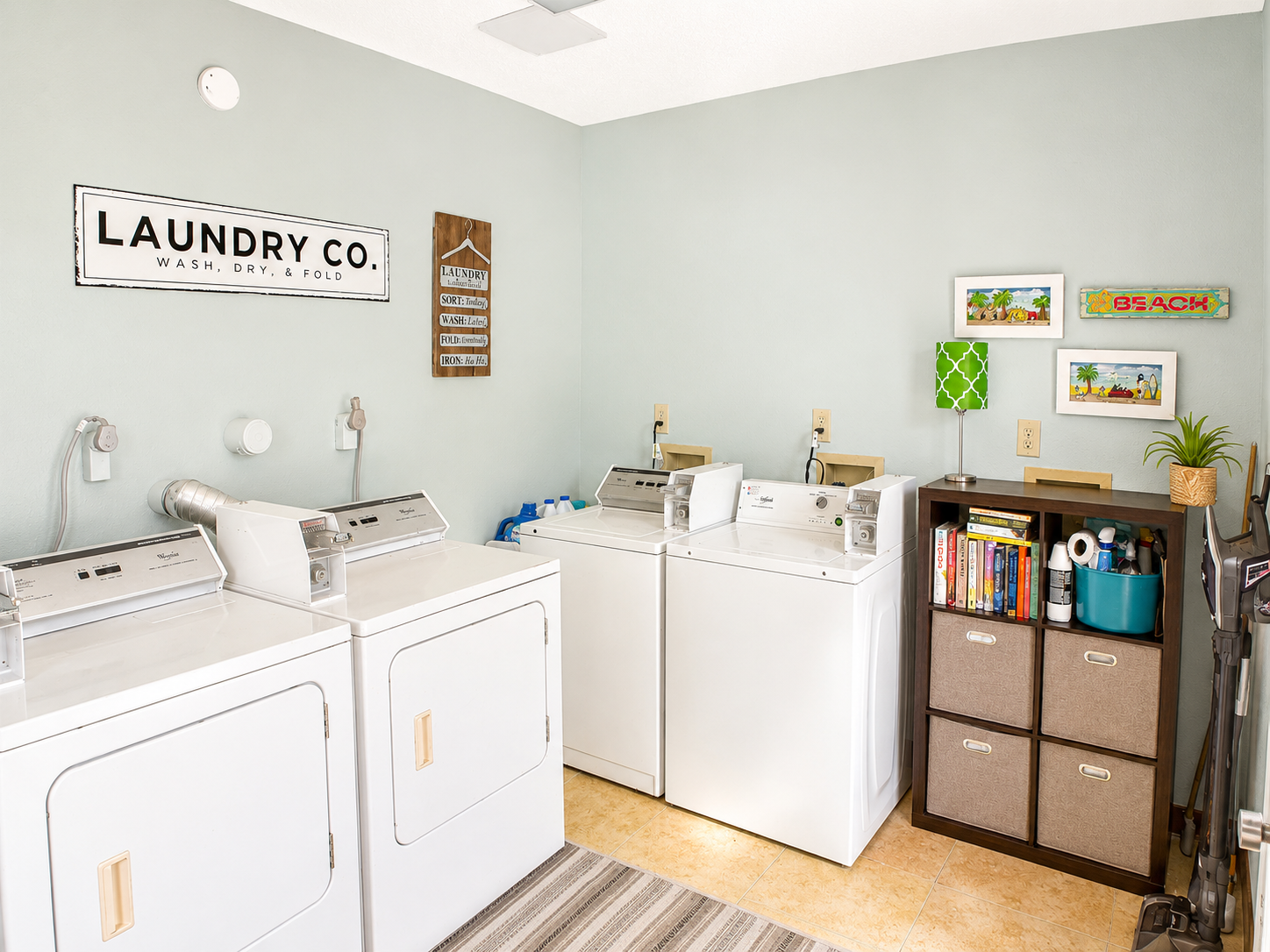 On Site Laundry Facility