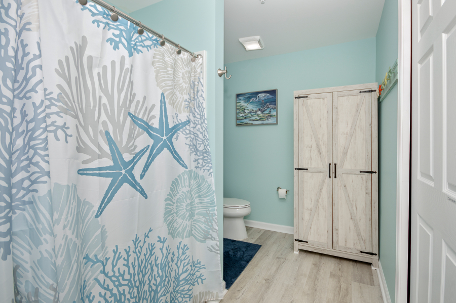 Large primary bathroom!
