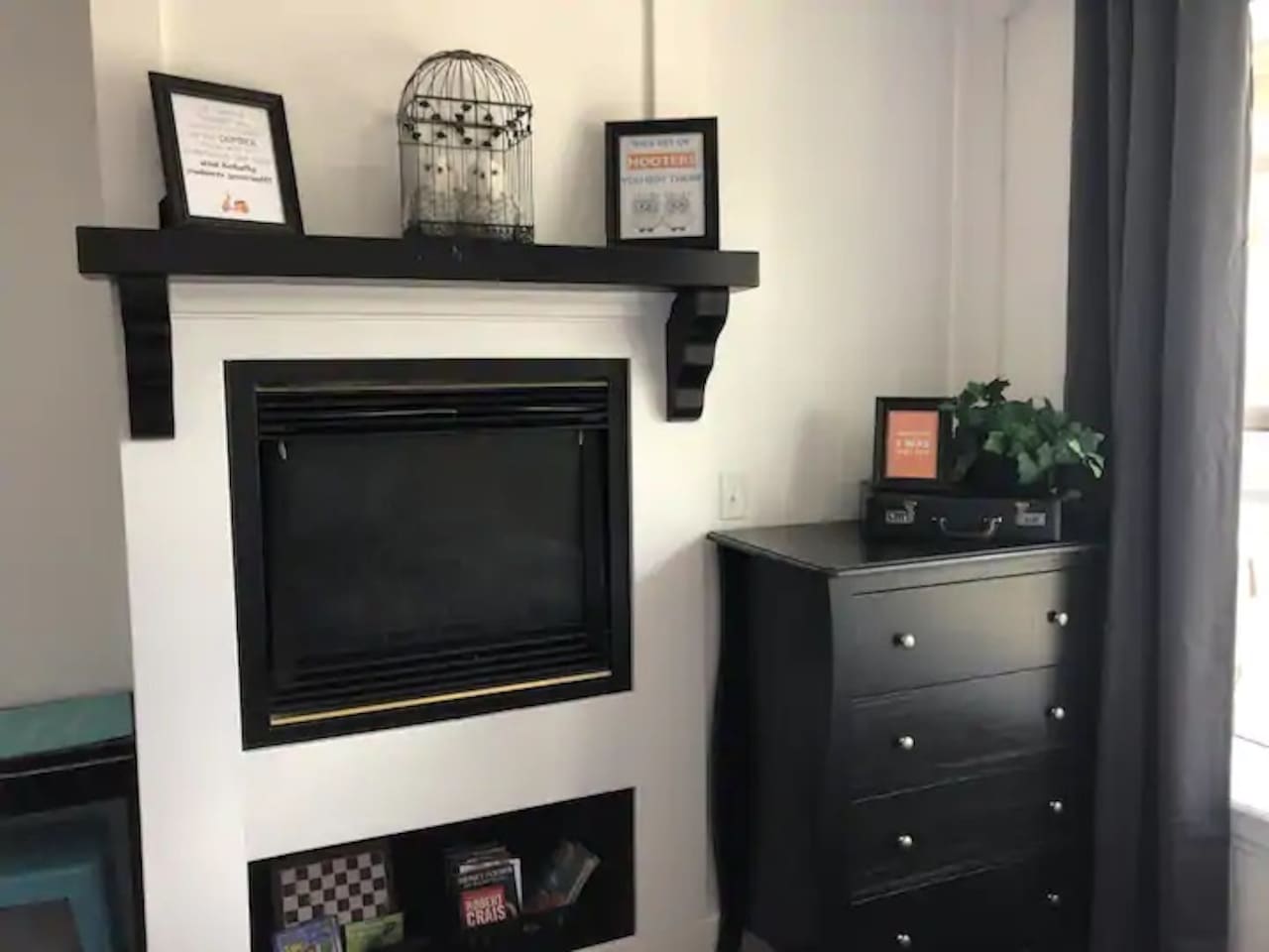 Fireplace for winter