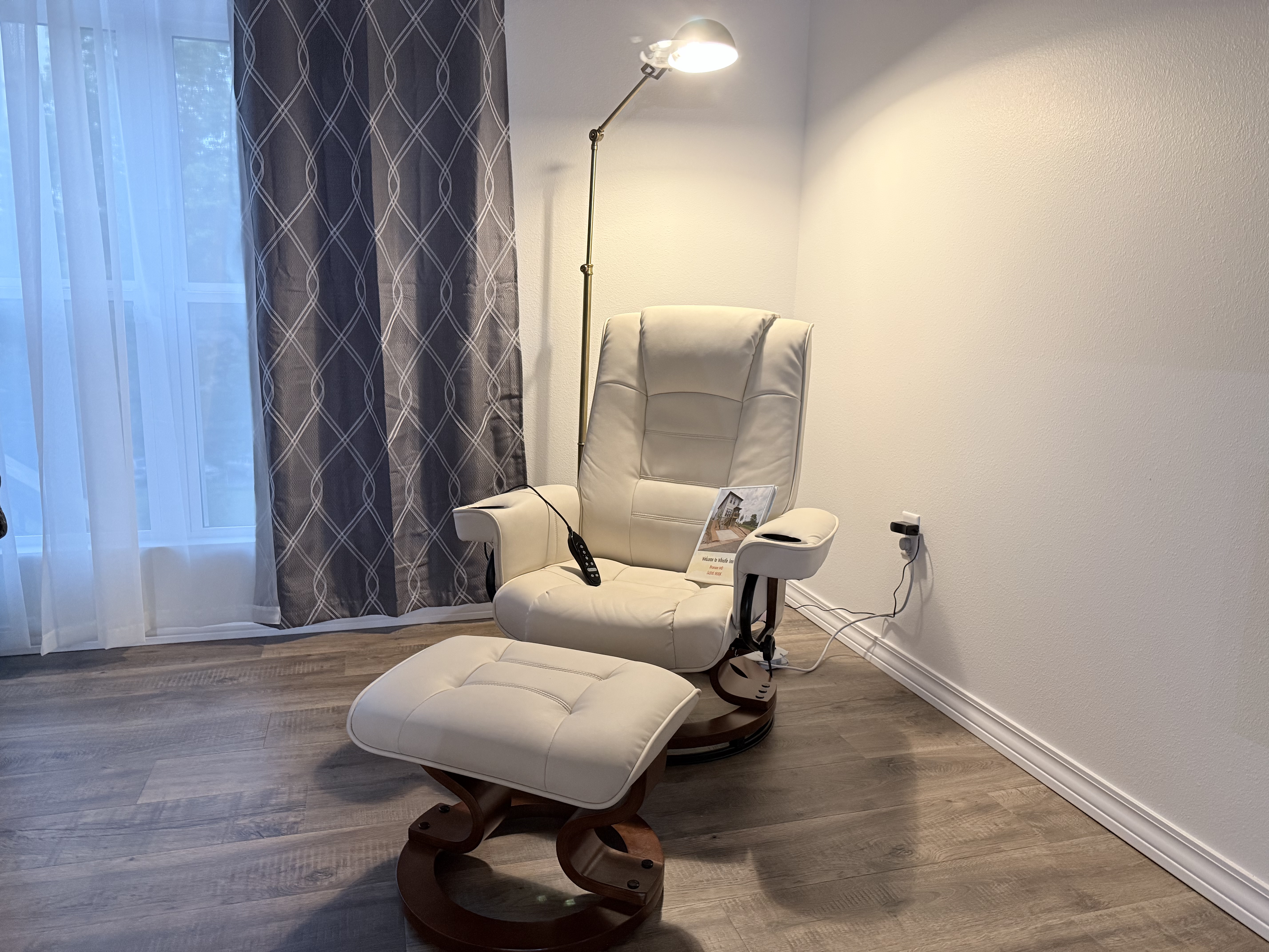 Massage chair with heat.....dibs.