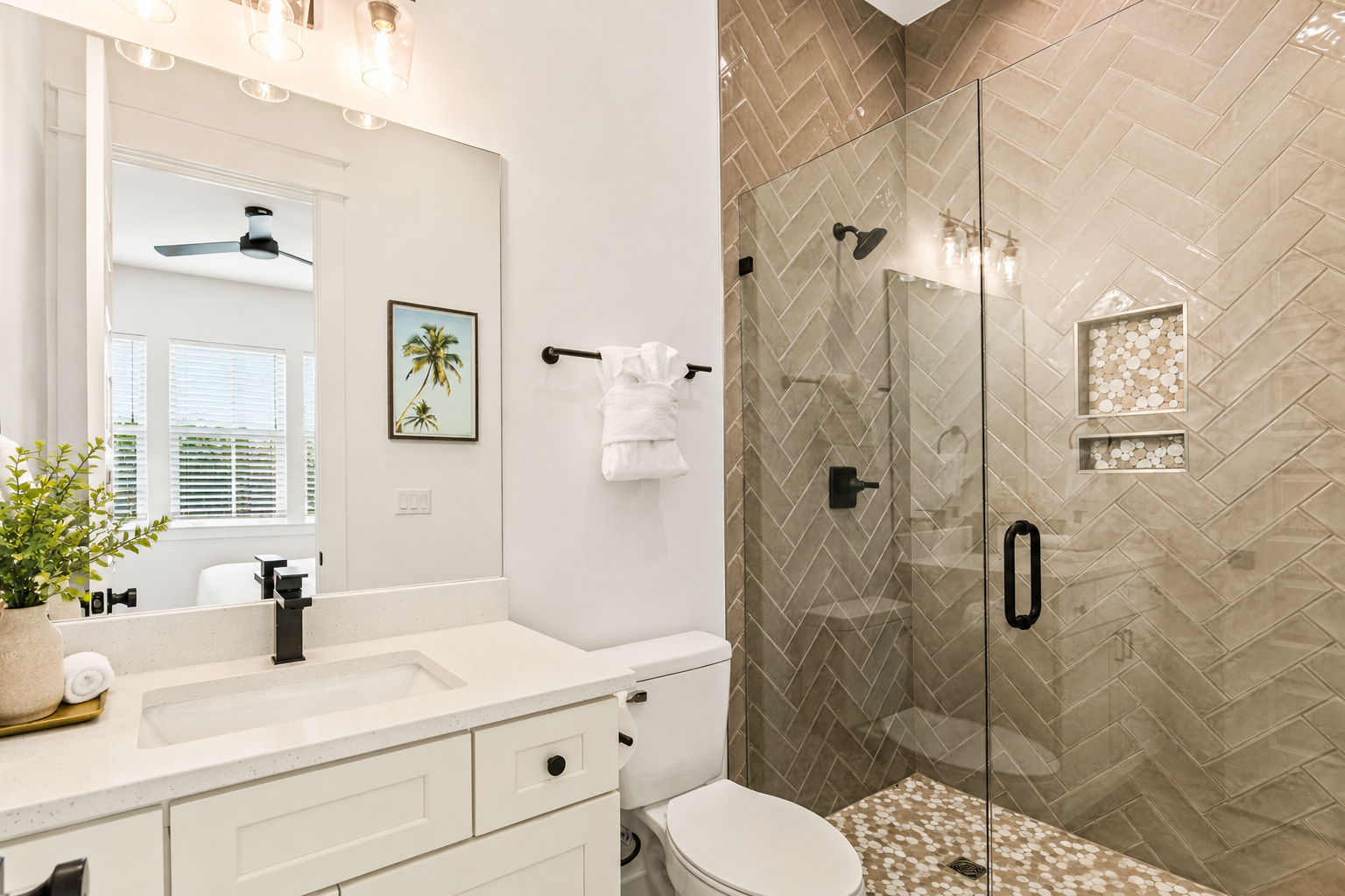Private Bath – King Suite #2