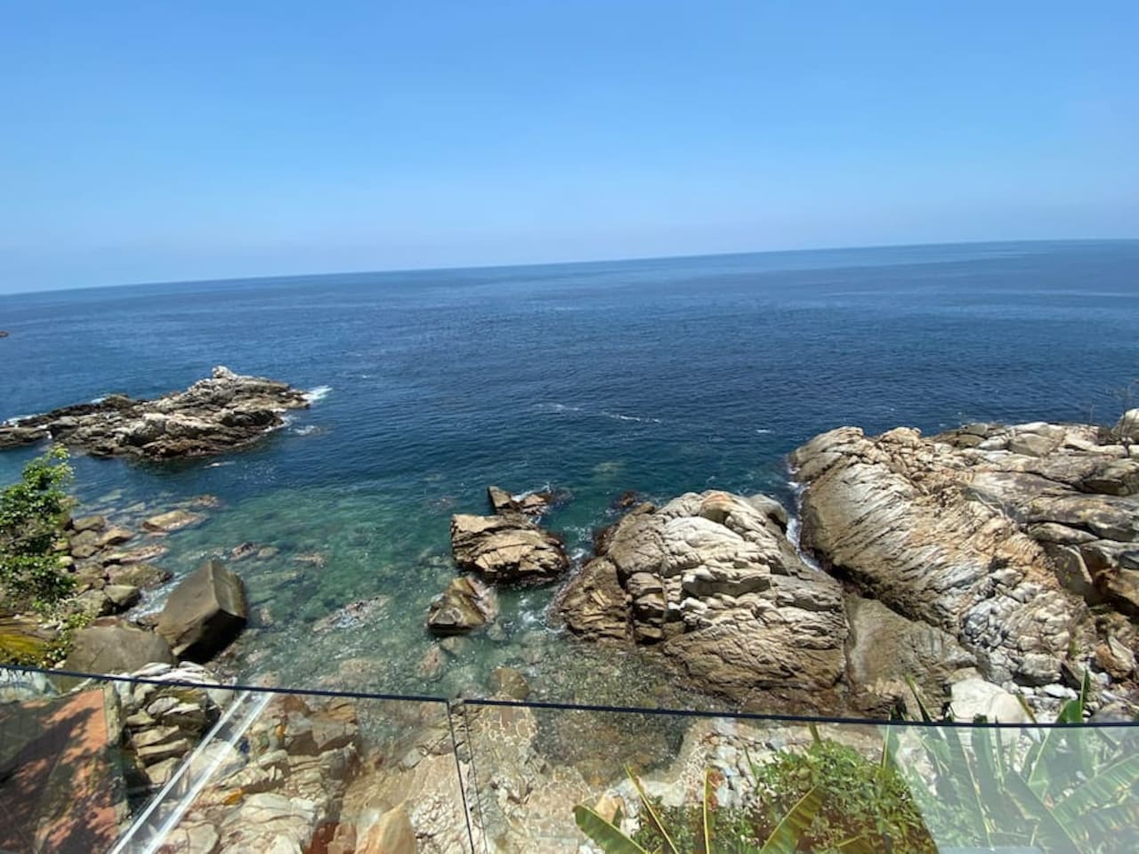 Enjoy the beautiful clear water